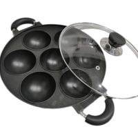 ราคา Happy Call แม่พิมพ์เค้ก Serabi เว้า 7 หลุมพร้อมฝาปิดแก้ว (22027317968)