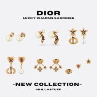ราคา New คอลใหม่ล่าสุด✨ Dior "Lucky Charms" Earrings ต่างหูดิออร์ลัคกี้ชาร์ม (24728109902)