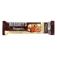 ราคา เฮอร์ชี่ส์นักเก็ตช็อกโกแลตผสมอัลมอนด์ 28ก Hersheys Nuggets Milk Chocolate with Almonds 28g [6942836704285 ] (48905840231)