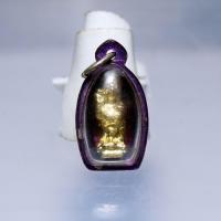 ราคา P1036นางกวักหลวงปู่ทิม ปี 2517 รุ่นฝังลูกนิมิต เนื้อกะไหล่ทอง วัดละหารไร่ จ.ระยอง สภาพสวยๆ (44065115067)