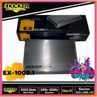 ราคา KICKER EX1000.1 พาวเวอร์แอมป์ Class D 1000Watts เสียงดีสไตล์อเมริกัน ยี่ห้อ KICKERเพาเวอร์แอมป์รถยนต์ คลาสดี1000 วัตต์ (8177506486)