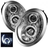 ราคา ไฟหน้าโปรเจคเตอร์ MINI COOPER 02-06 ขาว วงแหวน LED ยาว (950529381)