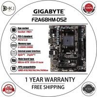 ราคา ใช้ GIGABYTE F2A68HM-DS2 F2A68HM-S1 FM2 FM2 + เมนบอร์ดเดสก์ท็อปแบบบูรณาการ AMD เมนบอร์ด AMD Micro ATX (54455251547)