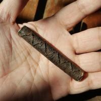 ราคา ตะกรุดสาริกาโสฬสมงคล (ตะกรุดเศรษฐี) ลายจรเข้ขบ หลวงพ่อกลั่น วัดพระญาติการาม พร้อมบัตรรับรองพระแท้ (28705276726)