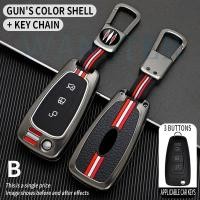 ราคา 3 Bottons โลหะกุญแจรถ fob กรณีสําหรับ Ford Fiesta Focus C-Max (CB7) S-Max Transit Custom Galaxy Mondeo 2013 (53504405277)