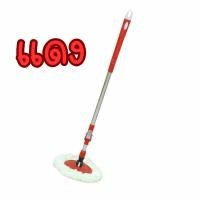 ราคา ถูดีมาก GaGiNang [พร้อมส่ง] Spin Mop ไม้ถูพื้น หมุนได้ 360 องศา พร้อมผ้าไมโครไฟเบอร์ 1ชิ้น ใช้กับถังปั่น ประหยัดแรง (28977849153)