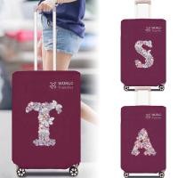 ราคา ผ้าคลุมกระเป๋าเดินทางไม่ทอ Velcro กระเป๋าเดินทางป้องกัน 20-30 นิ้วกระเป๋าเดินทางกันฝุ่นสีแดงกระเป๋าเดินทาง Rose Series (57956484438)