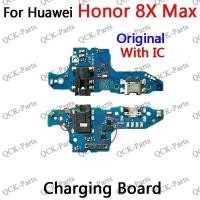 ราคา พร้อมริบบิ้นพอร์ตชาร์จ IC สําหรับ Huawei Honor 8X Max USB Charger Dock Board Connector Flex Cable (44275873979)
