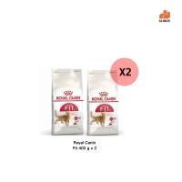 ราคา อาหารแมว Royal Canin Fit ขนาด 400 กรัม x 2 ถุง / Royal Canin Fit Dry Cat Food 400 g x 2 bags (12666541950)