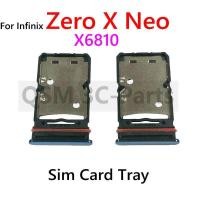ราคา สําหรับ infinix Zero X Neo X6810 Dual SIM Card Tray Holder SIM Slot Micro SD Card Slot Adapter Replacement (48805293786)