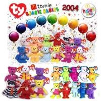 ราคา ตุ๊กตาหมี Ty Beanie Baby McDonald The Bear หมีแมคโดนัล ขนาด 4 นิ้ว ปี 2004 เป็นงานสะสมชุด Happy meal (19029324278)