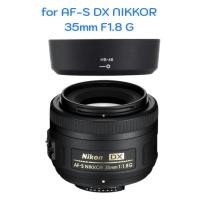 ราคา Nikon Lens Hood เทียบเท่า HB-46 เกรด Premium for AF-S DX NIKKOR 35mm F1.8G (22434526719)