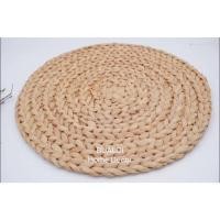 ราคา แผ่นรองจานผักตบชวา ขนาด 37.5 cm หรือ 15 นิ้ว แผ่นรองจานสาน ที่รองจานผักตบชวา (40377617317)