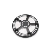 ราคา Motorcycle Black Aluminum Derby Timing Timer Cover for Harley Road King Softail Dyna FLHRS FLTFB FL (48957087290)