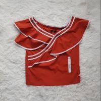 ราคา เสื้อปกระบายสีส้มอิฐ (1985290154)