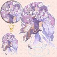 ราคา Genshin Impact/Columbina/Damselette/Sandrone/Genshin Laser Stand พวงกุญแจ Badge Merchanded Colombia Sandrone/dwpq (48553048996)