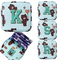 ราคา กระเป๋าใส่ผ้าอนามัย ถุงเก็บผ้าอนามัย กระเป๋าผ้าอนามัยส่วนตัวแบบพกพา กระเป๋าใบเล็ก โลโก้ปักสีเขียว (55452927351)