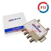 ราคา PSI MultiSwitch รุ่น D2R-2x4 ตัวแยกสัญญาณดาวเทียม เข้า 2 ออก 4 รุ่นใหม่ (15772586741)