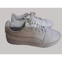 ราคา รองเท้าผ้าใบลำลองสีขาว PUMA ของแท้ สภาพดีมาก no box (29288622915)