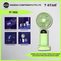 ราคา พัดลมพกพามัลติฟังก์ชั่น Mint Green ปรับความเร็ว 5 ระดับ Aroma Refill [PF-Y05G] (48405077643)