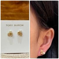 ราคา [ของแท้] พร้อมส่ง Tory Burch Britten Pearl Cluster Earring ต่างหู (43074139666)