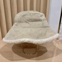 ราคา หมวกบักเก็ต หมวกลูกฟูก ขนแกะ ใส่ได้ 2 ด้าน สำหรับหัวโต บักเกต bucket แฟชั่น wool hat (20334462304)