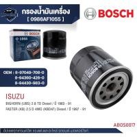 ราคา Bosch กรองน้ำมันเครื่อง รหัส O 1055 ISUZU รุ่นDBIGHORN 2.8 TD Diesel รุ่นรถเพิ่มเติมระบุในรายละเอียด (50555234731)