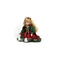 ราคา Vintage 1996 House Of Lloyd 16” Holiday Porcelain Doll (24372246739)