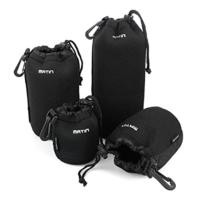 ราคา Matin Neoprene Lens Pouch เคสยืดได้สําหรับ sony nikon canon olympus panasonic fujifilm Tokina Tamron Viltrox (27114331331)