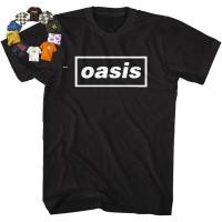 ราคา เสื้อยืด Oasis สไตล์อังกฤษ ลายกราฟิกดนตรี-rock 90s พร้อมโลโก้สีดำสำหรับผู้ใหญ่ (41267445810)