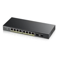 ราคา Zyxel (GS1900-10HP) L2 Smart Managed POE Switch 8 Port Gigabit, SFP 2 Port, POE 8 Port 77W (6148084325)