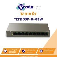 ราคา TEF1109P-8-63W Tenda Switch 9-Port 10/100Mbps Desktop Switch With 8-Port PoE By Vnix Group (23743617070)