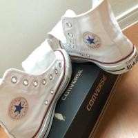 ราคา Converse all star hi white classic เบอร์ 4 (2036909253)