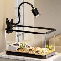 ราคา ตู้ปลาใหญ่ ตู้ปลาขนาดเล็ก เหมาะสำหรับสัตว์เลี้ยงขนาดเล็กทุกชนิด ตู้ปลาอัจฉริยะ PETใสทนทาน แจกของแต่ง (43861717697)