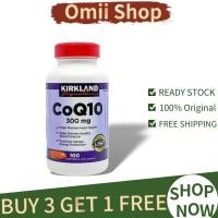 ราคา จัดส่งฟรี丨ซื้อ 3 ฟรี 1Kirkland Coenzyme Q10 300mgTenaga Sel & Kesihatan Kardiovaskular100 Kapsul (56307062132)