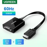 ราคา Ugreen อะแดปเตอร์แปลง HDMI เป็น VGA พร้อมแจ็คเสียง (3.5 มม.) (21767330283)