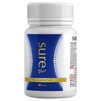 ราคา VERENA Sure Plus เวอรีน่า ชัวร์ พลัส ผลิตภัณฑ์เสริมอาหาร 21 แคปซูล[2กระปุก / 1กระปุก] (23387431434)
