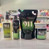 ราคา 911 ชุดเคราติน บำรุงผมแห้งเสีย (รวม ) 911ทรีทเม้นท์/ แชมพูเคราติน/ เซรั่ม /แชมพูม่วง/ (18275587961)