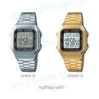 ราคา [ของแท้] Casio นาฬิกาข้อมือ รุ่น A178WA-1ADF A178WGA-1ADF รับประกัน 1 ปี (10514687795)