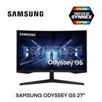 ราคา MONITOR (จอมอนิเตอร์) SAMSUNG ODYSSEY G5 Monitor 27" CURVED 2K 144Hz ของใหม่ประกัน 3ปี (12539944187)