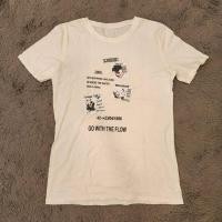 ราคา ✨NEW✨ เสื้อยืด คอกลม แขนสั้น ตัวยาว สีขาว สกรีนลาย (52356158821)