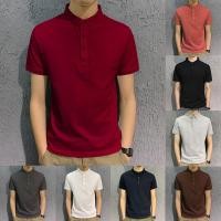 ราคา [โปรโมชั่นใหญ่] Crew Clothing Men Short Sleeve Organic Button Down Cotton Shirt top T shirt❀ (49150915027)