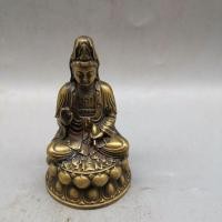 ราคา โบราณเครื่องทองแดงคอลเลกชันย้อนยุคเยื่อกระดาษเคลือบทองเหลืองเก่าเครื่องประดับของขวัญบูชาทองแดงเจ้าแม่กวนอิมโลตัสแจกันบริสุทธิ์เจ้าแม่กวนอิม1.19.26 (46154935701)