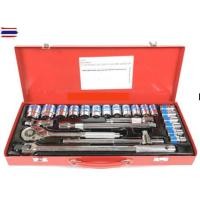 ราคา ชุดล๊อก EUROPA KING TOOLS 24PCS 1/2 DR SOCKET SET สีเงิน 24 ชิ้น ขนาด 1/2 4หุน (44701412757)