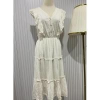 ราคา 1132 ชุดเดรสลูกไม้ทั้งตัว ป้าย Maikaew มือ 2 สวยและน่ารักมากค่ะ (28519520710)