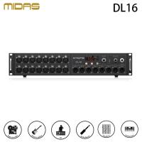 ราคา Midas DL16 16 Input, 8 Output Stage Box with 16 Midas Microphone Preamplifiers, อินเทอร์เฟซ ULTRANET และ ADAT (49800650981)