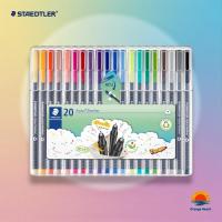 ราคา Staedtler Triplus Fineliner 334 SB10 SB20/ปากกาสี/เขียนลื่น/วาดรูป/อุปกรณ์การเรียน/0.3mm (54406078588)