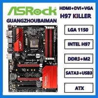 ราคา ใช้ Asrock Z97 extreme4 / Z97 KILLER / H97 KILLER/ Intel z97 h97 hdmi atx lga 1150 เมนบอร์ด ddr3 64gb usb3.0 sata 3 6gb /s (50752240975)