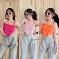 ราคา Spinny House เกาะอก กระดุมผ่าหน้าาา เนื้อไหมพรมทอลายเปีย เซเลปใส่กันทั่ว เกาะอกผ่าหน้า เกาะอก ยุ้ย (8030190232)