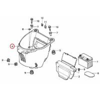 ราคา กล่องเครื่องมือ กล่องใต้เบาะ U-BOX WAVE125S ,WAVE125I แท้ HONDA 68 (8013794831)